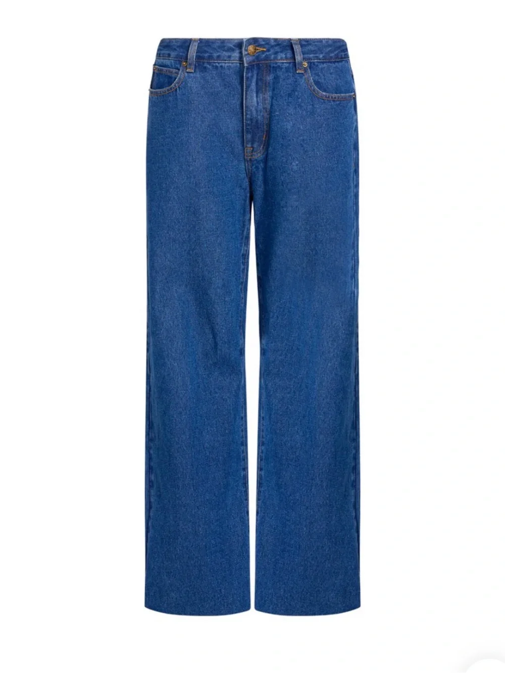 LIONESS MATCHING DENIM SET: HILLS HALTER VEST, TOP MODEL JEAN